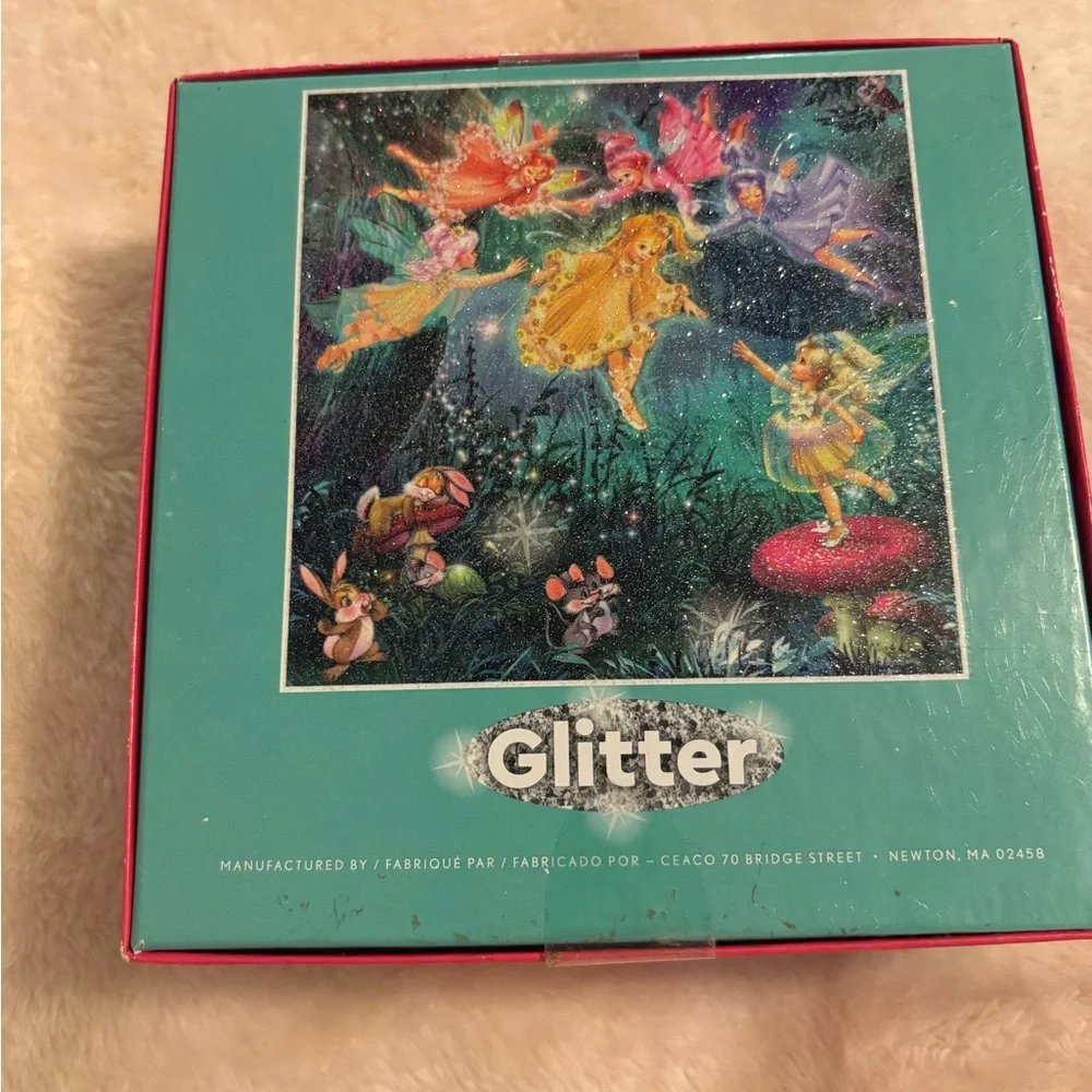 Forest Fairies Glitter Puzzle - 100 Pieces